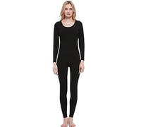 sous-Vêtements Thermiques Femme Haut à Manches Longues et Pantalon Ensemble Manches Longues Couche de Base Haut et Pantalon Thermique Chauds et Respirants pour Hiver
