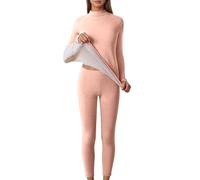 sous-Vêtements Thermiques Femme Womens Clothing Collant Chaud Moulant sous Vêtements Ensemble De pour Femmes Legging Thermique Haut Sport Ski Survêtement Pull Base