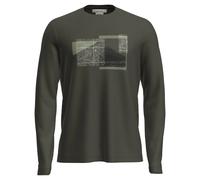 Sous-vêtements thermiques Icebreaker Merino 150 Tech Lite LS Tee Peak Bal Mens DR navire dk L
