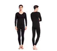 Sous-vêtements thermiques pour homme - Extra chauds - Sous-vêtements de ski pour femme - En laine mérinos - Sous-vêtements fonctionnels - Sous-vêtements thermiques - Sous-vêtements thermiques pour