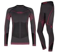 Sous-vêtements thermoactifs pour enfants Mora Set Alpinus - Rose 136-152 cm