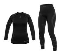 Sous-vêtements thermoactifs pour femmes Idre Set Alpinus - Noir XL