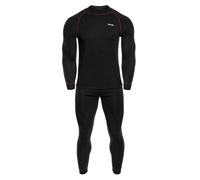 Sous-vêtements thermoactifs Sorin Set Hi-Tec - Black/Merlot XL
