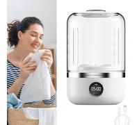 Sous-vêtements Ye02, laveuse portable YE02, mini-machine à laver sans fil rechargeable portable, 2 modes, nettoyage en profondeur, sous-vêtements et autres petits vêtements (1pcs)