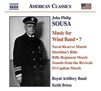Sousa – Musique pour orchestre à vents Vol. 7 – NAXOS