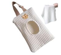 Soussineuse réutilisable de -linge, Wipe Holder Sac de de distributeur de | Étui du support anti-poussière, sac de tissu poussette pour la main, le visage, le retrait de ma