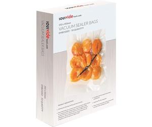 SousVideTools EMB350/450 Vakuumbeutel, 50 Stück, 35 x 45 cm, gaufrierte, lebensmittelechte Beutel zum Sous-Vide-Garen und zur Aufbewahrung, frei von BPA, gefrier-, koch- und mikrowellenfest