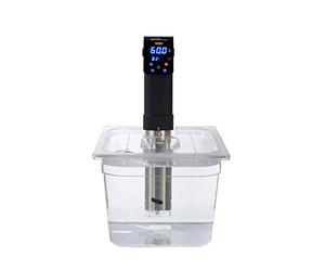 SousVideTools SVT-PS11GN-IVIDE Récipient Transparent en Polycarbonate avec Couvercle Découpé sur Mesure pour Cuiseur sous Vide Ivide sans Bpa, Antiadhésif, Passe Au Lave-Vaisselle 11,6 L