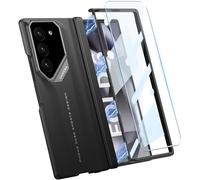 SOUTEM Coque pour Samsung Galaxy Z Fold 6 avec Protection D'écran Avant et Charnière Magnétique Protection, Rigide PC Motif Voiture de Sport Coque Antichoc Housse pour Samsung Z Fold 6 5G(Noir)