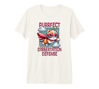 Soutenance de thèse Parfaite | Soutenance de thèse Cat Lover T-Shirt Haut de Gamme