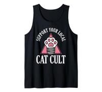 Soutenez Le Design de Patte culte de Votre Chat Local Débardeur