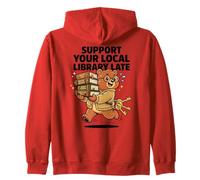 Soutenez Les clés secrètes de Votre bibliothèque Locale Late Bear Sweat à Capuche