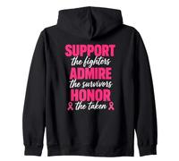 Soutenez Les Combattants Admirer Les survivants du Cancer du Sein Sweat à Capuche