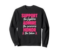 Soutenez Les Combattants Admirer Les survivants du Cancer du Sein Sweatshirt