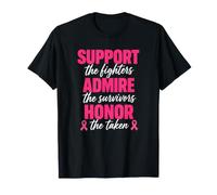 Soutenez Les Combattants Admirer Les survivants du Cancer du Sein T-Shirt