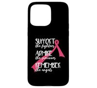 Soutenez Les Combattants Admirer survivant Souvenez-Vous du Cancer du Sein Meme Coque pour iPhone 15 Pro Max