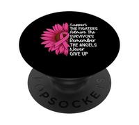 Soutenez Les Combattants, admirez Les survivants et souvenez-Vous de l'ange PopSockets PopGrip Adhésif