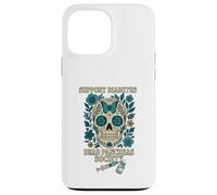 Soutenez Les vêtements Skull Design de la Diabetes Dead Pancreas Society Coque pour iPhone 13 Pro Max