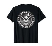Soutenez nos officiers ICE - Protéger les frontières de l'Amérique T-Shirt