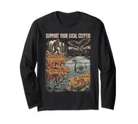 Soutenez Vos Monstres d'halloween cryptides locaux Manche Longue