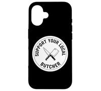 Soutenez Votre Boucher Local Carnivore Diet Meat Eater Keto Coque pour iPhone 16