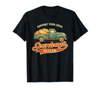 Soutenez Votre concessionnaire Local de levain Vintage Truck Baker T-Shirt
