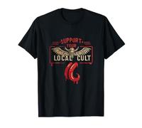 Soutenez Votre culte Local - Design d'horreur Cosmique T-Shirt