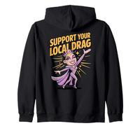 Soutenez Votre Culture Locale Drag Queer Culture Pride Art Sweat à Capuche