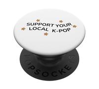 Soutenez votre fan local K-Pop KPOP cadeau pour amateur de musique PopSockets PopGrip Adhésif