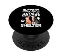 Soutenez Votre Foyer de Sauvetage Local pour Animaux PopSockets PopGrip Adhésif