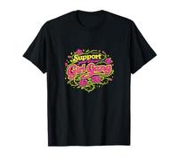 Soutenez Votre Gang féministe Local Art Floral T-Shirt