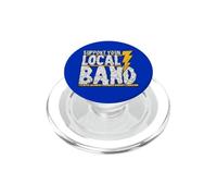 Soutenez Votre Groupe Local Rock Music Lightning PopSockets PopGrip pour MagSafe