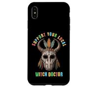 Soutenez Votre Masque de Sorcier et de chaman Local Coque pour iPhone XS Max