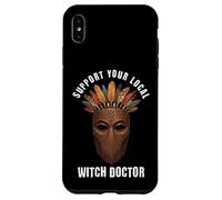 Soutenez Votre Masque Tribal de sorcière Locale Coque pour iPhone XS Max