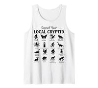 Soutenez Votre Tableau des créatures légendaires cryptides locales Débardeur