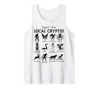 Soutenez Votre Tableau des créatures légendaires cryptides locales Débardeur