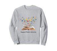 Soutenir Les bibliothèques publiques Literacy Matters Bibliothèan Advocate Sweatshirt