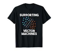 Soutenir les machines vectorielles - IA, ML, science des données, mathématiques T-Shirt