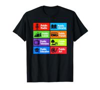 Soutenir Les Services publics Civic Pride Libraries Parks Transit T-Shirt Graphique avec Valeur
