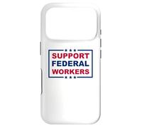 Soutenir Les Travailleurs fédéraux pour la démocratie et la Fonction publique Coque pour iPhone 17 Pro