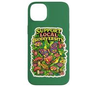 Soutenir l'illustration Locale de la biodiversité Coque pour iPhone 14 Plus