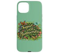 Soutenir l'illustration Locale de la biodiversité Coque pour iPhone 15 Plus