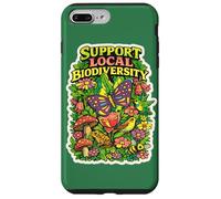 Soutenir l'illustration Locale de la biodiversité Coque pour iPhone 7 Plus/8 Plus