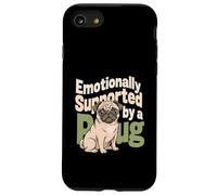 Soutenu émotionnellement par Un Chien Mignon Coque pour iPhone SE (2020) / 7/8