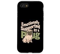Soutenu émotionnellement par Un Chien Mignon Coque pour iPhone SE (2020) / 7/8