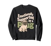 Soutenu émotionnellement par Un Chien Mignon Sweatshirt