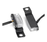 SOUTES Accessoires pour indicateurs 1 Paire Indicateur Clignotant Lampe De Signalisation Pour Moto Scooter(Nero)