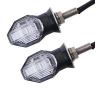 SOUTES Accessoires pour indicateurs Accessoires Moto Clignotants Universels Pour Couleur Ambre 2 Pièces