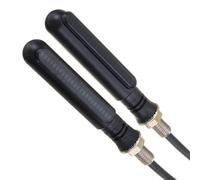 SOUTES Accessoires pour indicateurs Clignotant De Moto Double Couleur, Triangle Dynamique, Support Feu Arrière, Lampe Clignotante Pliable, 2 Pièces(24 Red Yellow)