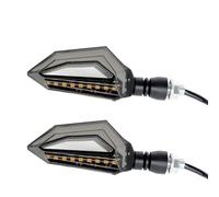 SOUTES Accessoires pour indicateurs Clignotant Universel Pour Moto, 2 Pièces, 12V, Pour Course De Jour Feux Indicateur Lampe Accessoires(2pcs white)